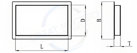Flush Face Plate Magnet Flush Face Plate Magnet