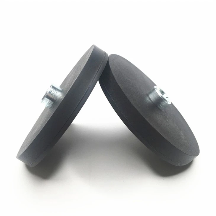 D66mm Neodymium Rubber Coated Pot Magnet